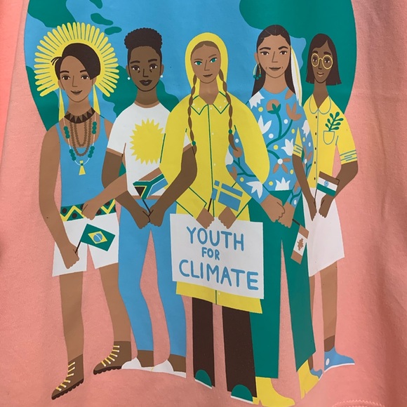 Youth Climate Change Political Tee - Picture 2 of 3